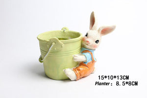 Cute Rabbit Mini Planter
