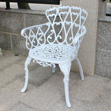 Outdoor Aluminum Table And Chair Set