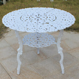 Outdoor Aluminum Table And Chair Set