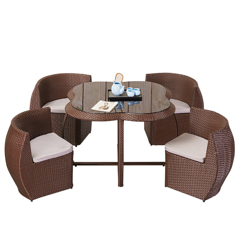 Asenka Design Rattan Table & Chairs