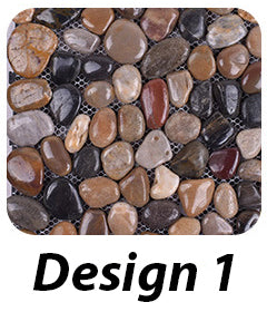 DIY Balcony Pebble Stone