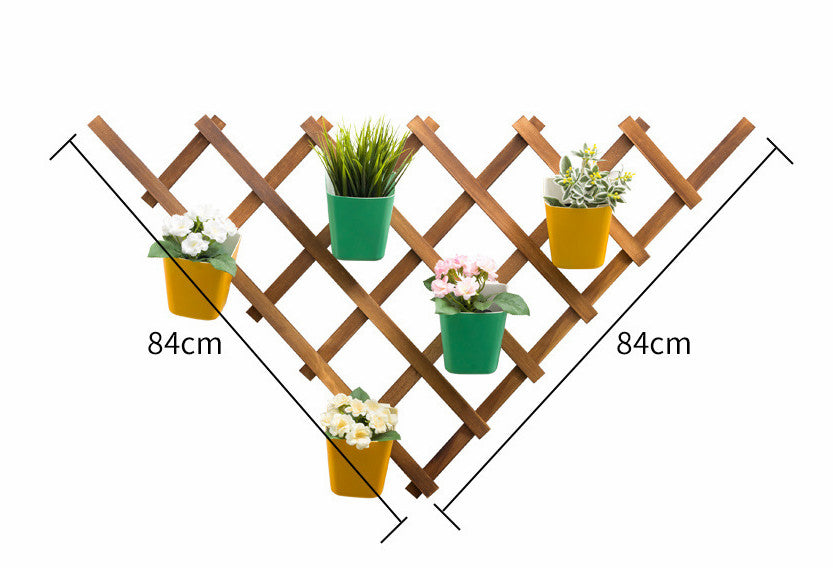 Wall Mounted Flower Rack