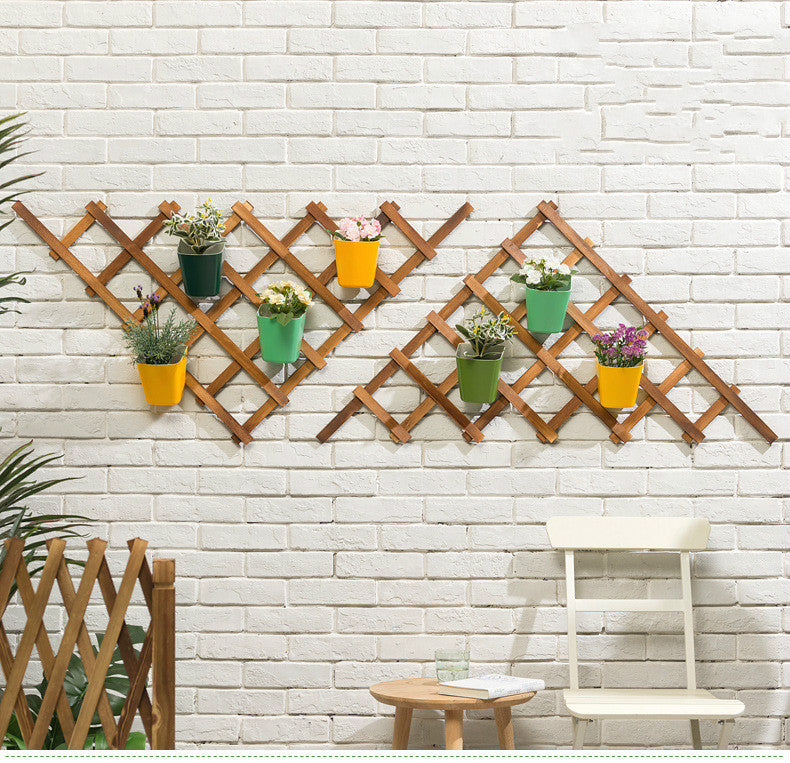 Wall Mounted Flower Rack