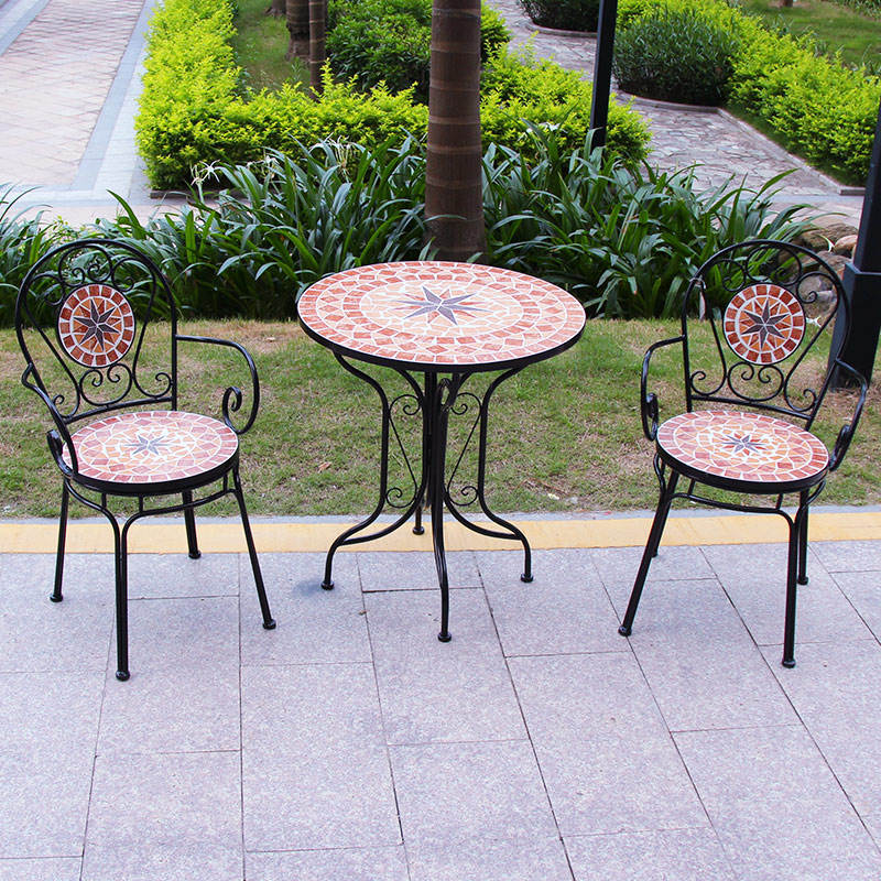 Moroccan Mosaic Table And Chair