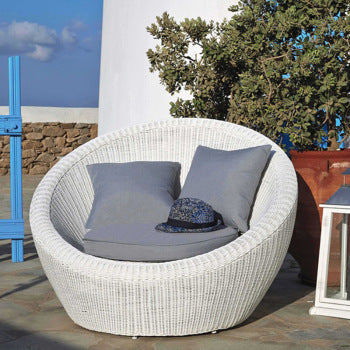 Lennox Round Rattan Sofa