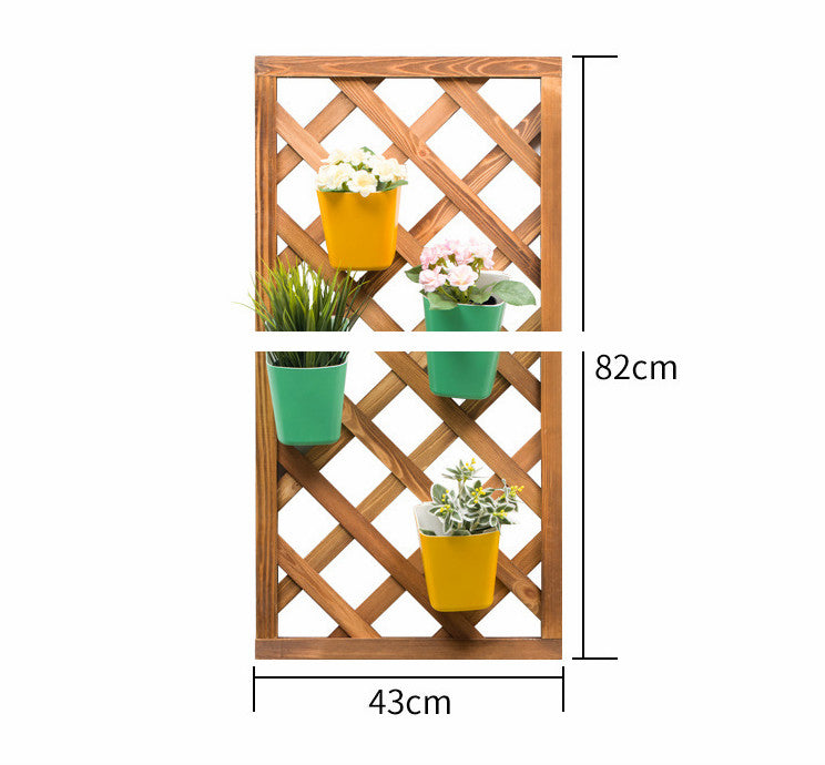 Wall Mounted Flower Rack