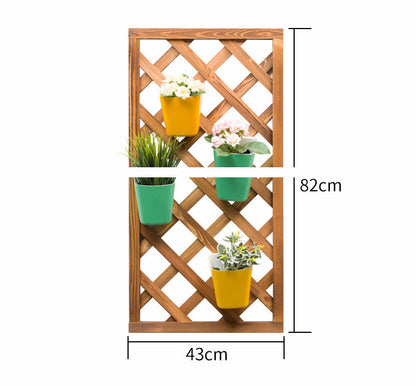 Wall Mounted Flower Rack