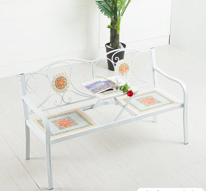 Miraval Mosaic Outdoor Bench