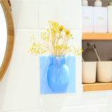 Wall Silicone Flowers Vases