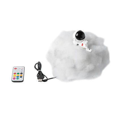 Special LED Colorful Clouds Astronaut Lamp