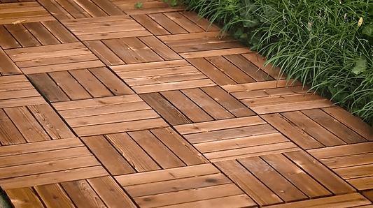 DIY Balcony Wooden Platform