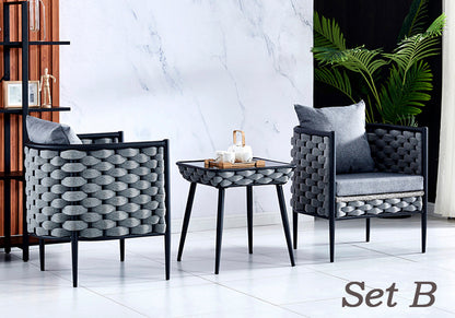 Evelina Coffee Table And Chairs