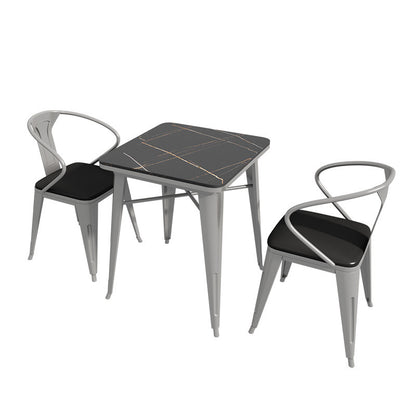 Paxton Silver Table And Chairs
