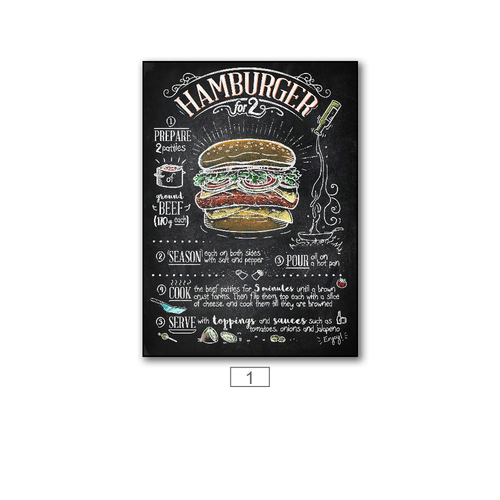 Food Canvas Decoration Painting