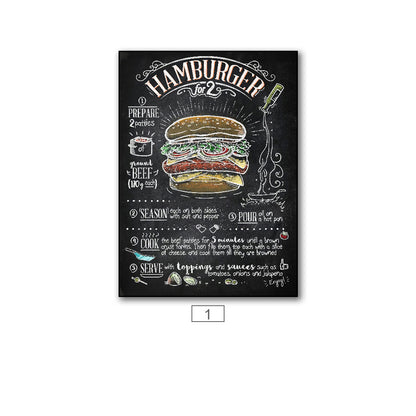 Food Canvas Decoration Painting