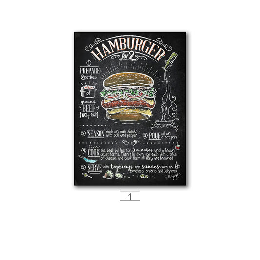 Food Canvas Decoration Painting
