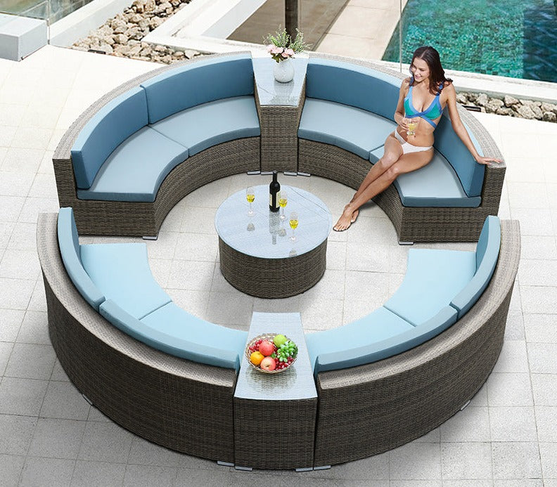 Lourenco Rattan Sofa Set