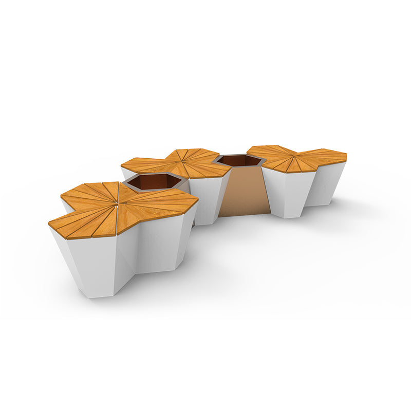 Skyler Fibreglass Bench