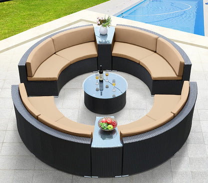 Lourenco Rattan Sofa Set