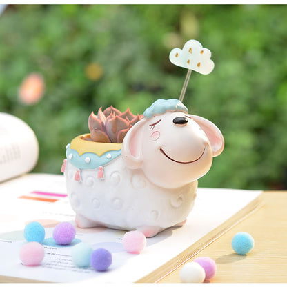 Cute Cartoon Animals Mini Pot