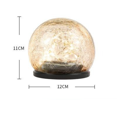 Cracked Ball Solar light
