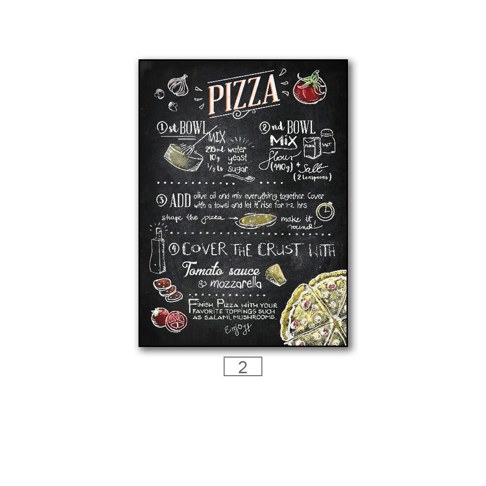 Food Canvas Decoration Painting