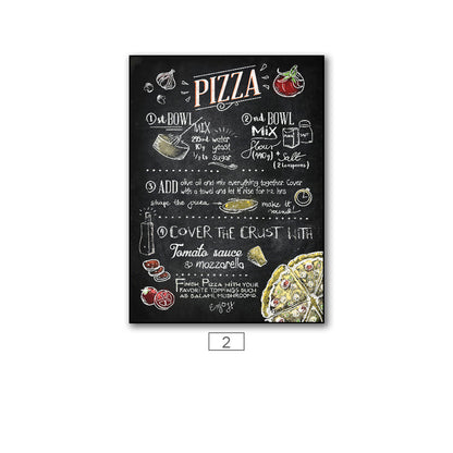 Food Canvas Decoration Painting