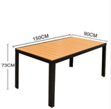 Akai Outdoor Composite Wood Table Set