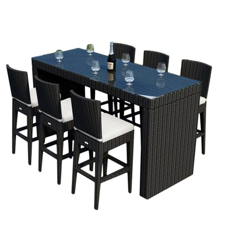 Hamilton Rattan Bar Set