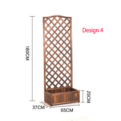 Juniper Wooden Screen Planter