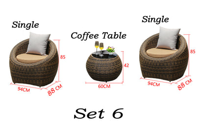 Lagoa Outdoor Rattan Sofa