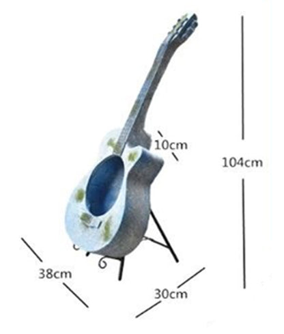 Guitar Flower Pot