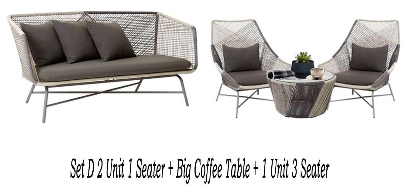 Asenka Outdoor Rattan Set