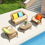Toulouse Rattan Table And Chair Set