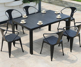 Akai Outdoor Composite Wood Table Set