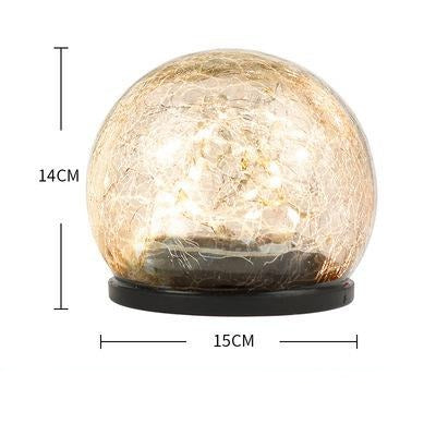 Cracked Ball Solar light