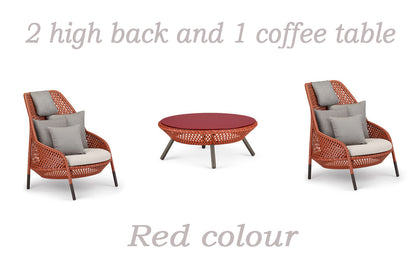 Lyon Rattan Sofa Set