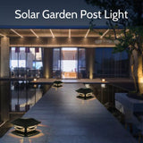 Solar Garden Post Light