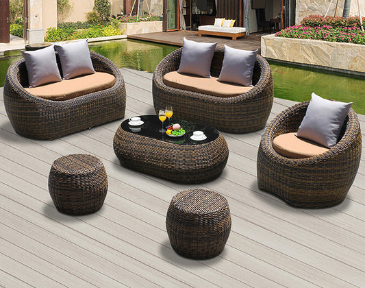 Lagoa Outdoor Rattan Sofa