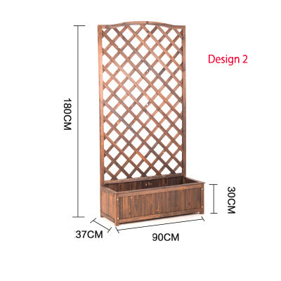 Juniper Wooden Screen Planter