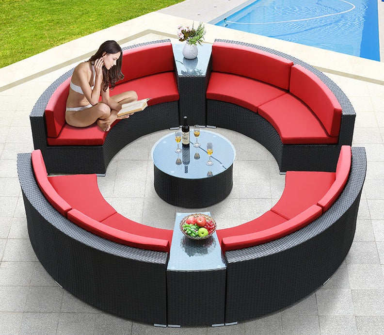 Lourenco Rattan Sofa Set