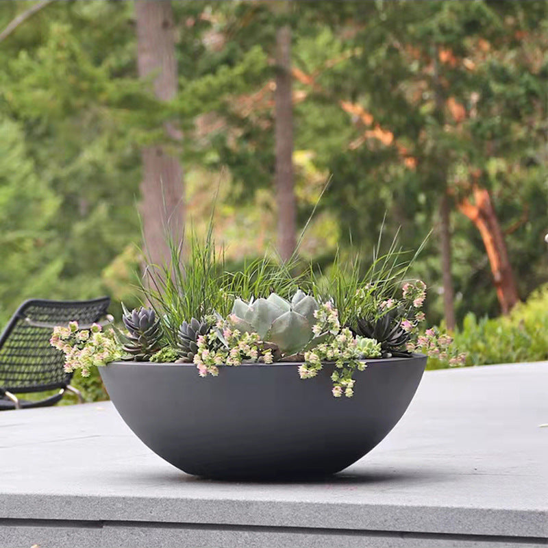 Vista Circular Flower Pot