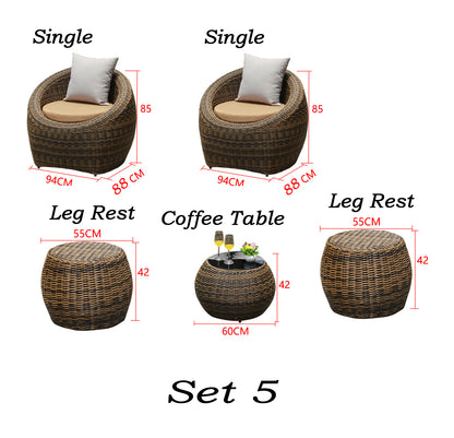 Lagoa Outdoor Rattan Sofa
