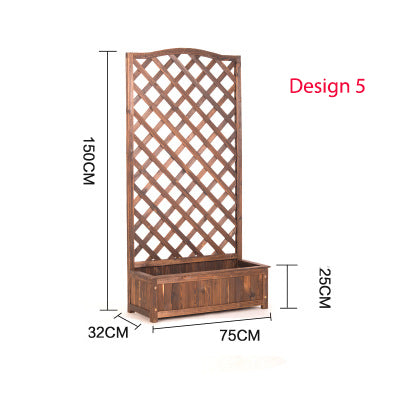 Juniper Wooden Screen Planter