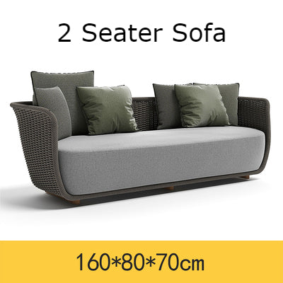Concise Outdoor Sofa Set