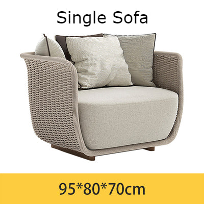 Concise Outdoor Sofa Set