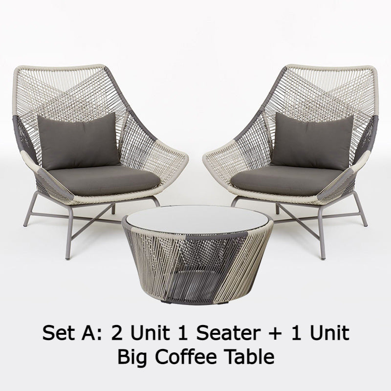 Asenka Outdoor Rattan Set