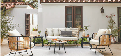 Nodi Outdoor Rattan Sofa