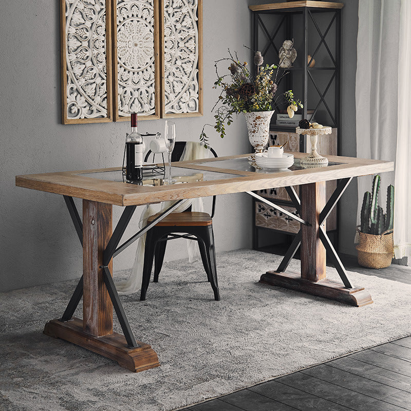 Oakley Carved Vintage Table