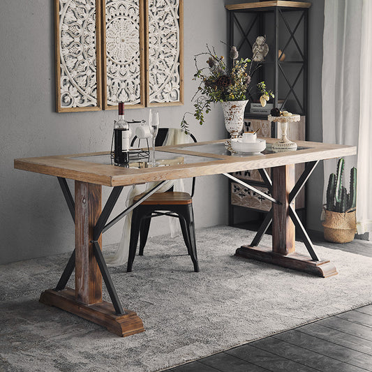 Oakley Carved Vintage Table